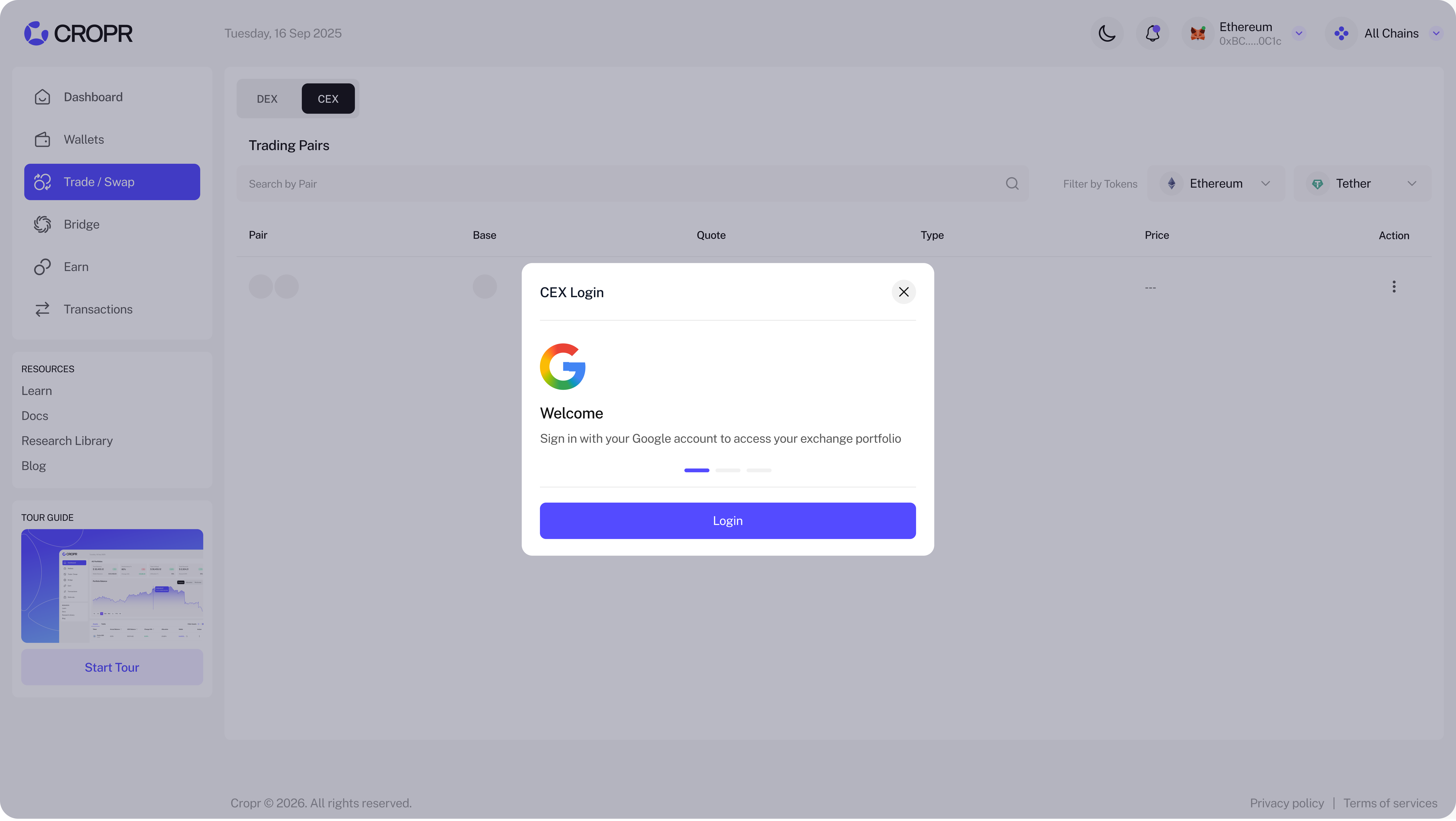 CEX Connect