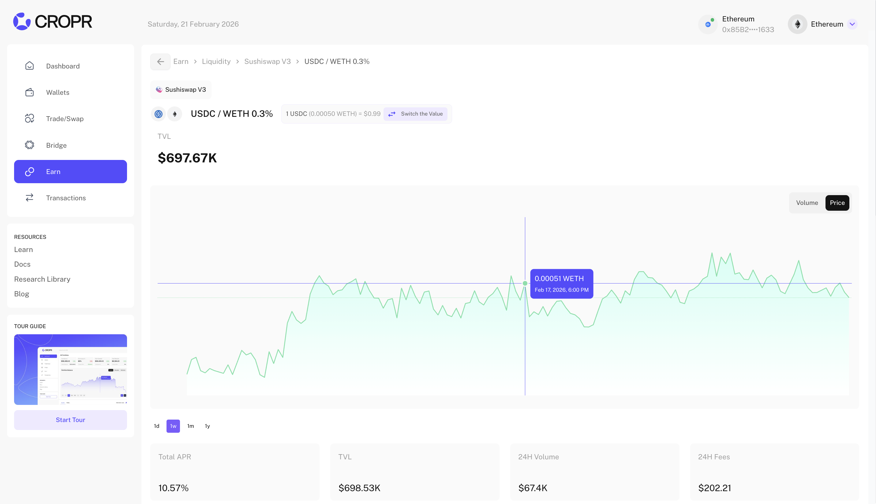 Price Development