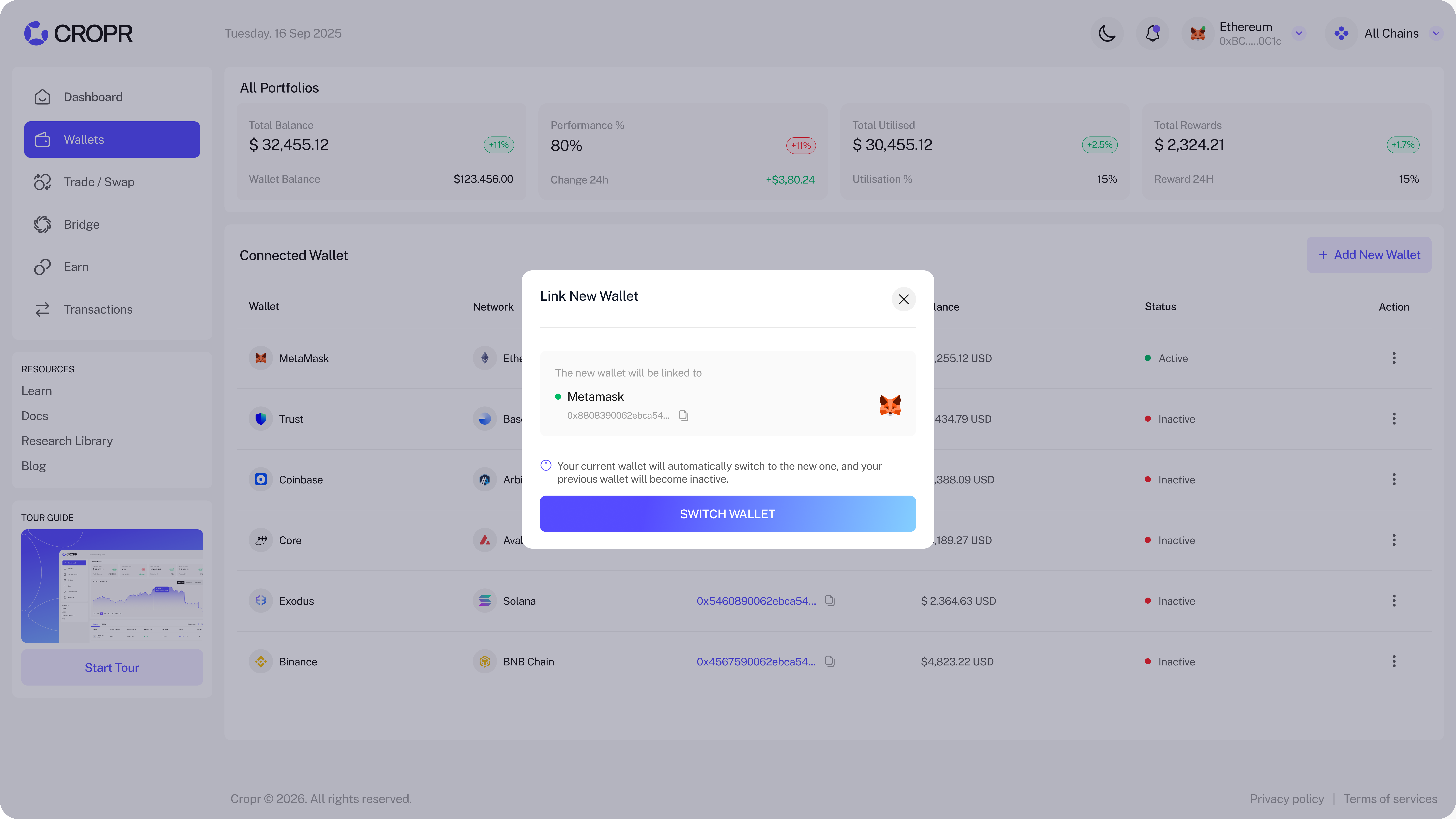 Disconnect Wallet